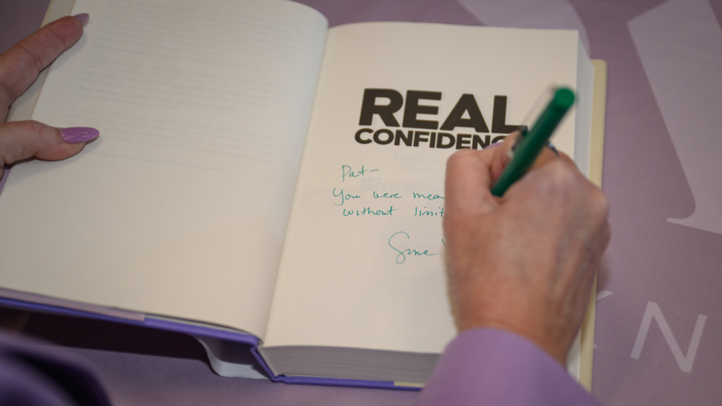 REAL Confidence Book Signing Event of Simone Knego